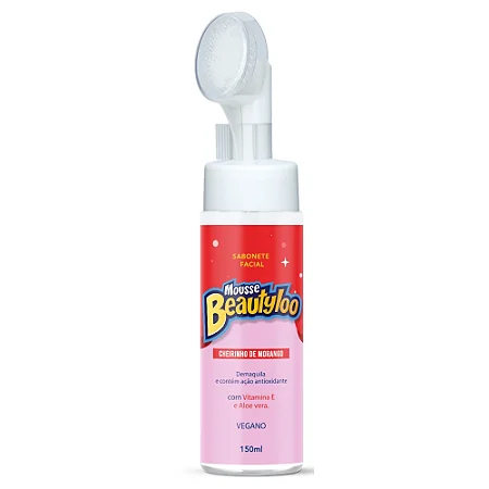Mousse de Limpeza Morango - BeautyLoo