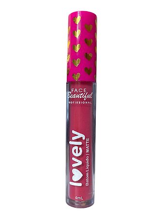 Batom Líquido Matte Vegano Lovely COR 14 - Face Beautiful