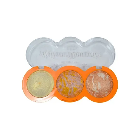 TRIO ILUMINADOR AÇÚCAR DOURADO - MIA MAKE