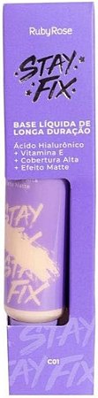 Base Líquida Stay Fix C01 - Ruby Rose