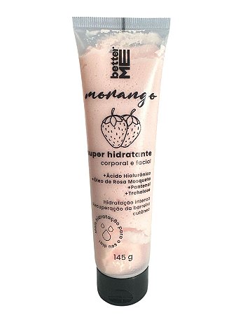 Hidratante Morango Corpo e Rosto - Better me