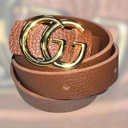Cinto de grife -Gucci(Marrom escuro)