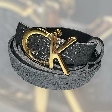 Cinto de grife -Calvin Klein(Preto)