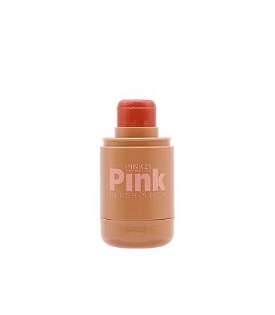 Blush bastão Stick cor 06 - pink 21(EMBALAGEM MARROM)