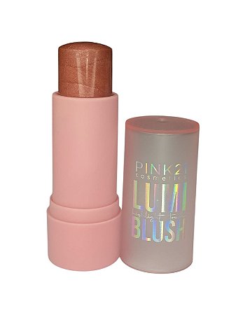 Blush Lumi  bastão Stick embalagem rosa cor 06 - pink 21