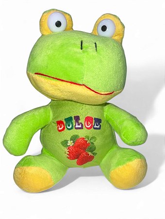 Pelúcia - Sapo Dulce com Morango