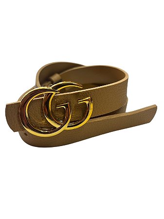 Cinto de grife -Gucci (Marrom Claro)