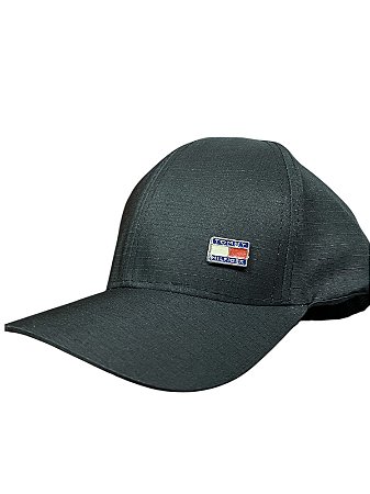 Boné inspirado em Tommy  Hilfiger - PRETO