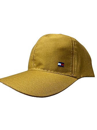 Boné inspirado em Tommy Hilfiger- MARROM