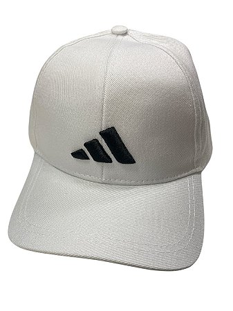 Boné inspirado na Adidas- BRANCO