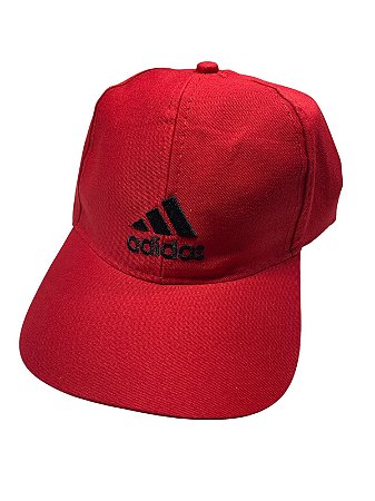 Boné inspirado na Adidas - Vermelho