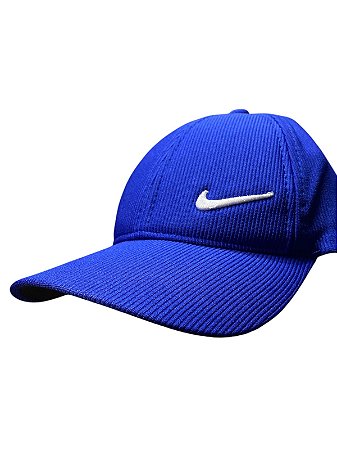 Boné inspirado Nike Canelado(símbolo ao lado)- AZUL ROYAL