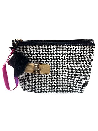 Necessaire ursinho cravejado