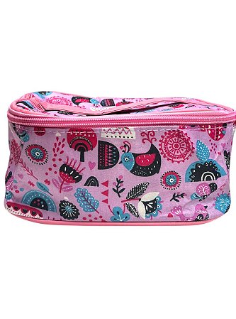 Bolsa Térmica - Rosa Bichinhos