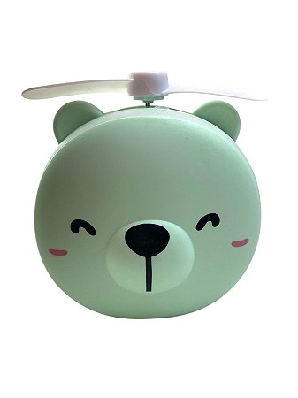 Gatinho 3 em 1 - Led - Ventilador - Espelho(VERDE)