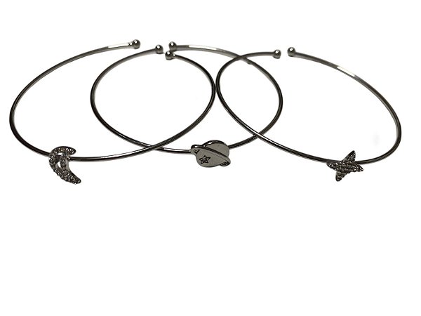 KIT DE PULSEIRA B8 - PRATA