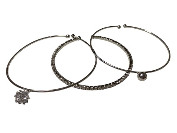 KIT DE PULSEIRA B11 - PRATA