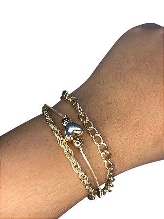 Pulseira Z3 - DOURADA