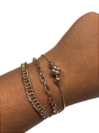 Pulseira Z9 - DOURADA