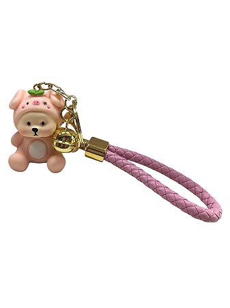 CHAVEIRO FANTASIA PORQUINHO - ROSA CLARO