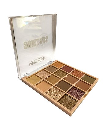 Paleta de sombras 16 Cores - Cor 03 | Miss Rôse