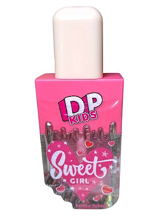 Brilho Labial Sweet Girl - Rosa | Dapop Kids