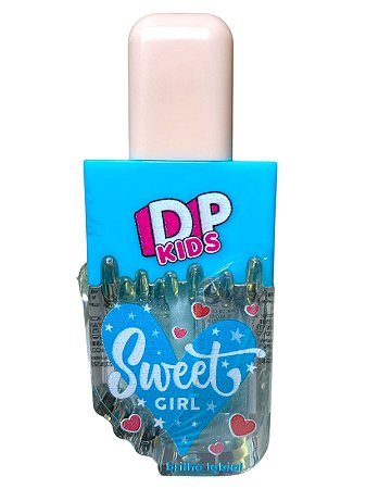 Brilho Labial Sweet Girl - Azul | Dapop Kids