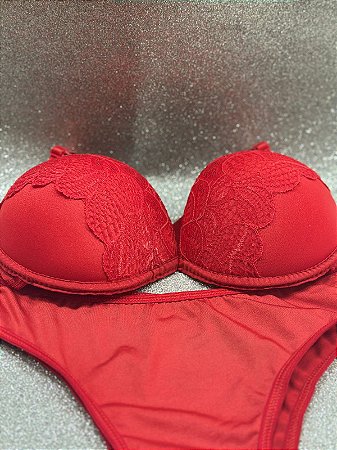 Conjunto de Lingerie |  VERMELHO