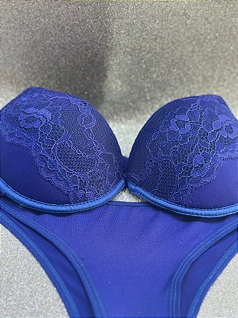 Conjunto de Lingerie |  AZUL ROYAL