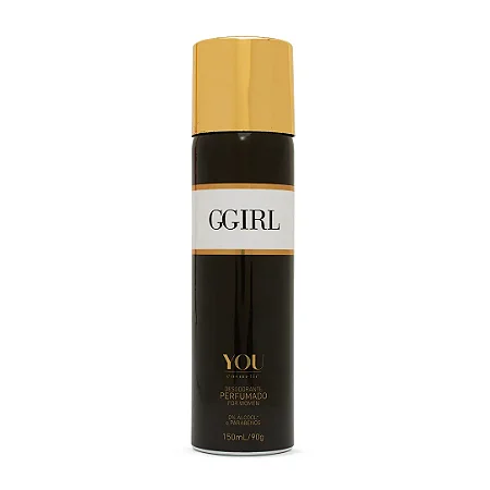DESODORANTE PERFUMADO GGIRL  - YOU COSMETIC 150ML
