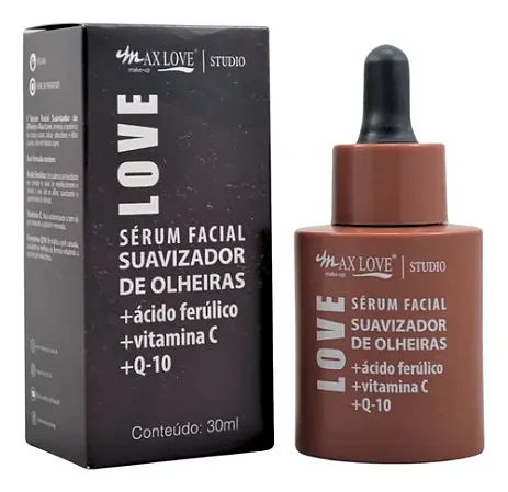 Sérum Suavizador De Olheiras 30ml Max Love
