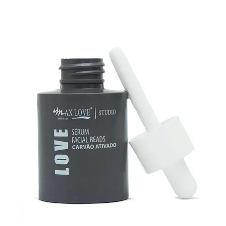 SÉRUM FACIAL BEADS CARVÃO ATIVADO MAX LOVE