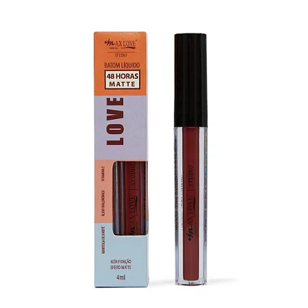 Batom Líquido Matte 48 Horas Cor 283 - Max Love