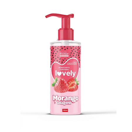 Hidratante Corporal Lovely - Morango