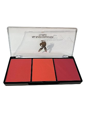 Trio de Blush All Black - Cor 02 | PlayBoy