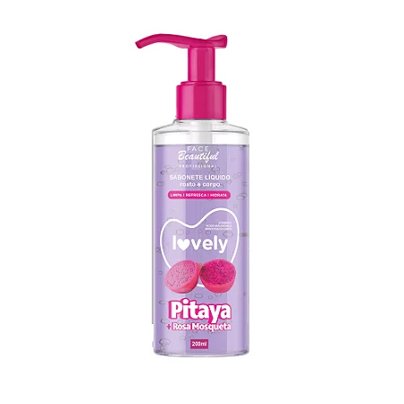 Sabonete Líquido Lovely - Pitaya | Face Beautiful