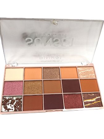 Paleta de Sombras Sunset Cor 01 - Pink 21
