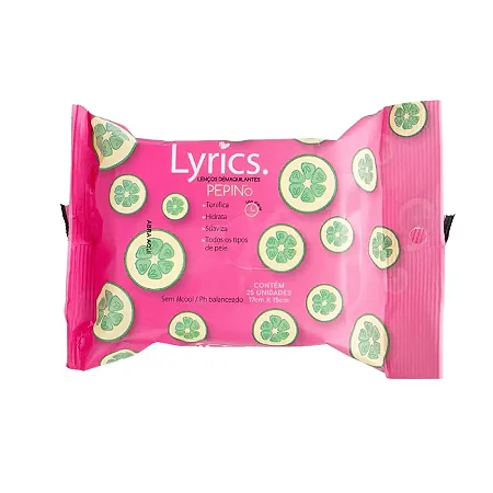 Lenço Demaquilante Pepino - Lyrics