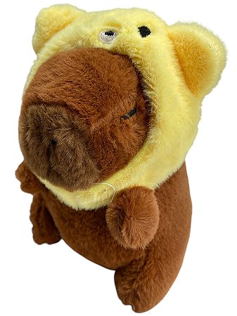 Chaveiro | Capivara - Com Ursinho amarelo na Cabeça