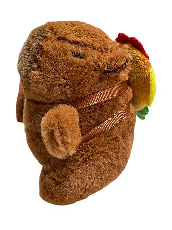 Chaveiro | Capivara - Com Mochila de Hambúrguer
