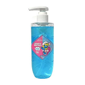 Sabonete Hidratante Mãos e Corpo 230ml - Smurfs Azul- Mia Make