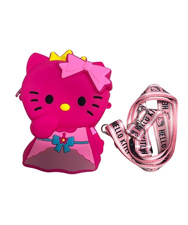BOLSINHA HELLO KITTY - TODA ROSA