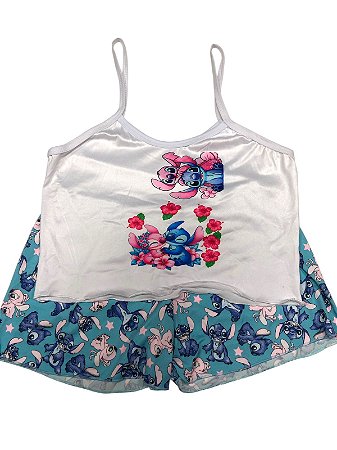 Pijama - Stitch | Azul Claro