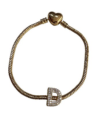 Pulseira Inspiração Pandora - Dourada | D