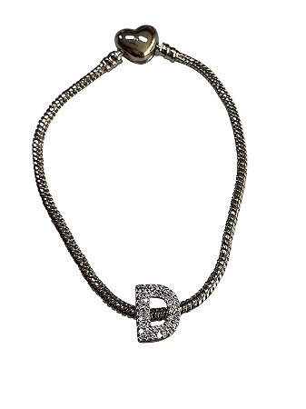 Pulseira Inspiração Pandora - Prata | D