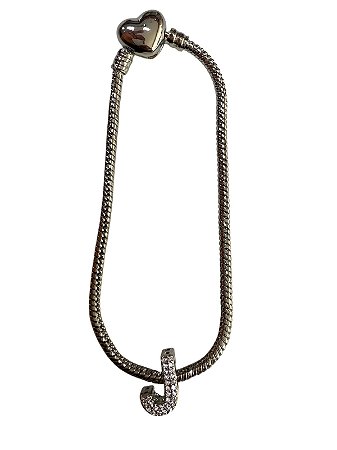 Pulseira Inspiração Pandora - Prata | J