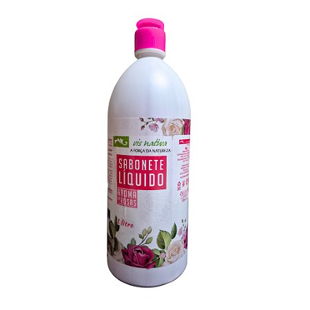Sabonete Líquido Aroma de Rosas 1L - Vis Nativa