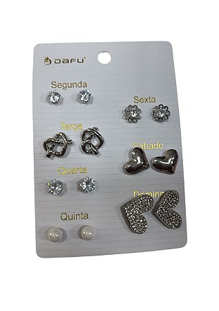 KIT DE BRINCO SEMANINHA PF 2 - PRATA