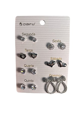 KIT DE BRINCO SEMANINHA PF 3 - PRATA