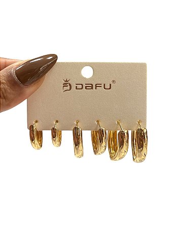 KIT DE BRINCO AF1- DOURADO